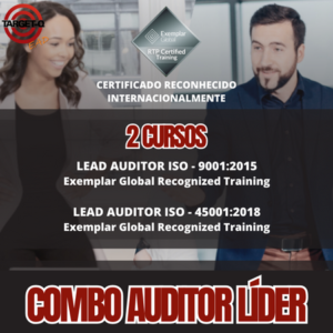 Combo Auditor Líder ISO-9001 +  ISO-45001