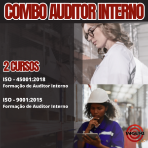 Combo Auditor Interno ISO-9001 + ISO-45001